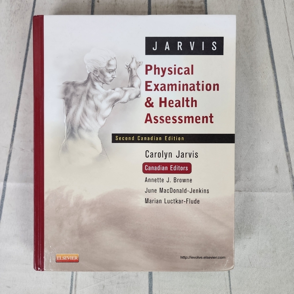 Jarvis Physical Examination & Assessment Textbook 2nd Canadian Ed Elsevier 2014